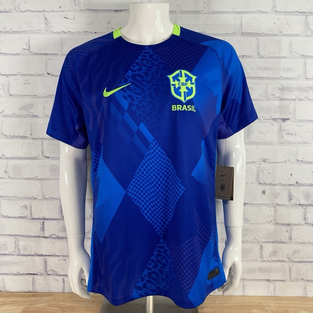 Nike Jersey Men's‎ Large Brazil 2025/2026 Away Soccer Jersey Brasil Stadium NWT